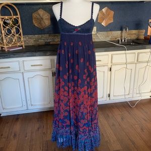Free People Floral Maxi Dress